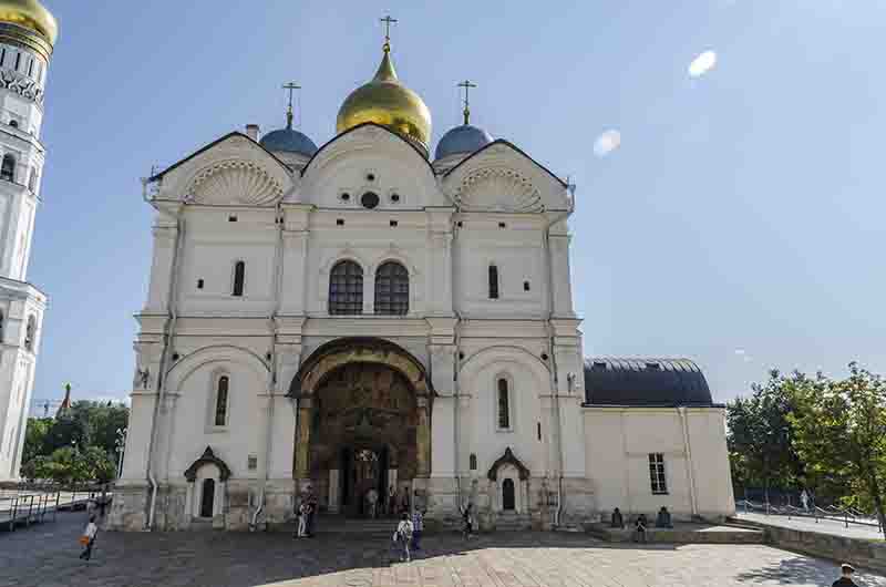 62 - Rusia - Moscu - Kremlin - catedral del Arcangel